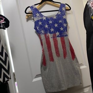 Body con 4th of July dress